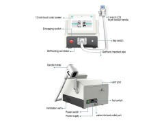 Professional diode laser hair removal machine (epilator)